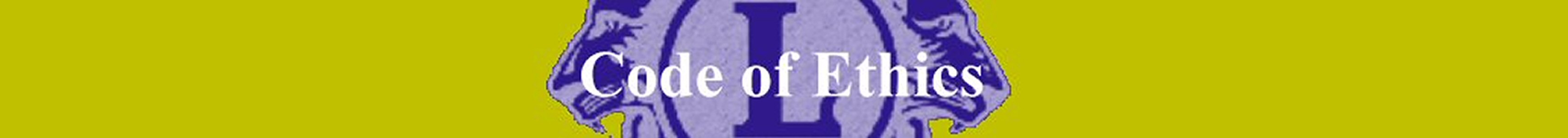 Code of Ethics